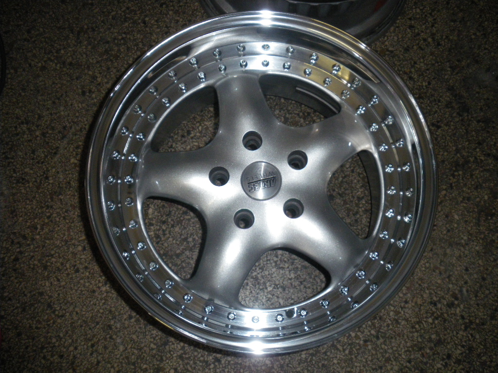 Polierte Artec Felge